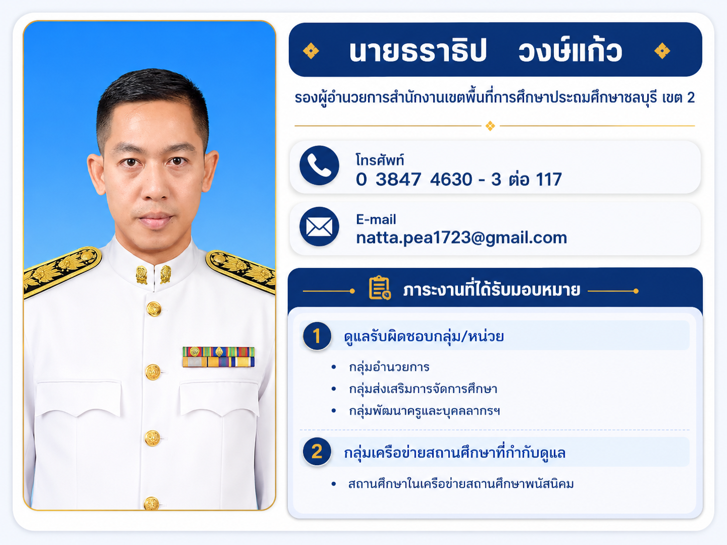 รองผู้อำนวยการ